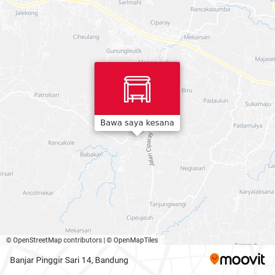 Peta Banjar Pinggir Sari 14