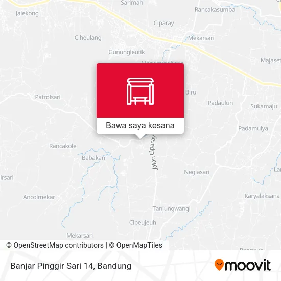 Peta Banjar Pinggir Sari 14