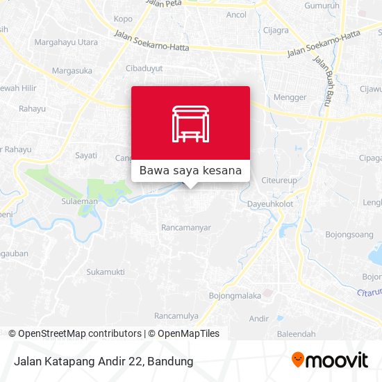 Peta Jalan Katapang Andir 22