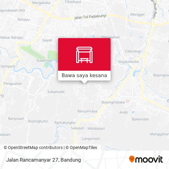 Peta Jalan Rancamanyar 27