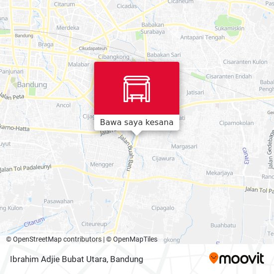 Peta Ibrahim Adjie Bubat Utara