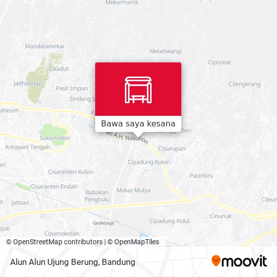 Peta Alun Alun Ujung Berung