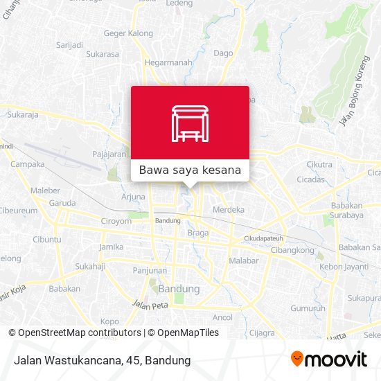 Peta Jalan Wastukancana, 45