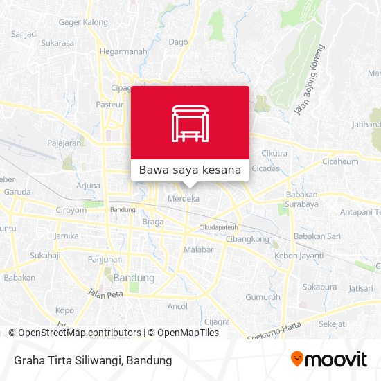 Peta Graha Tirta Siliwangi