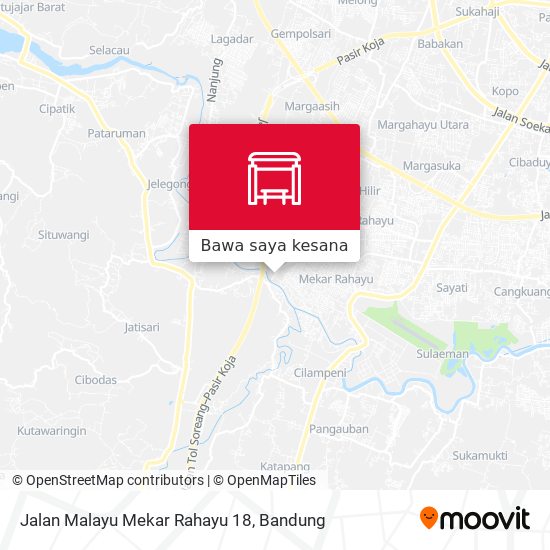 Peta Jalan Malayu Mekar Rahayu 18