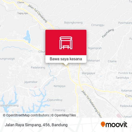 Peta Jalan Raya Simpang, 456