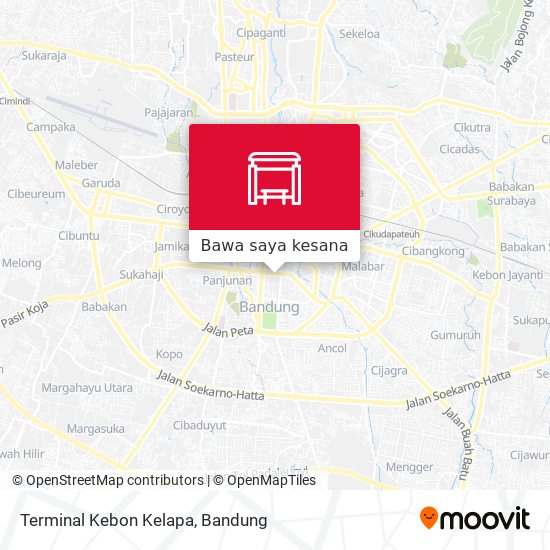 Peta Terminal Kebon Kelapa