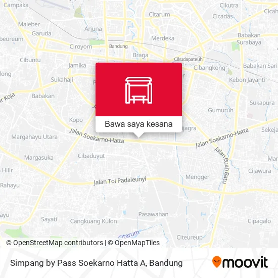 Peta Simpang by Pass Soekarno Hatta A