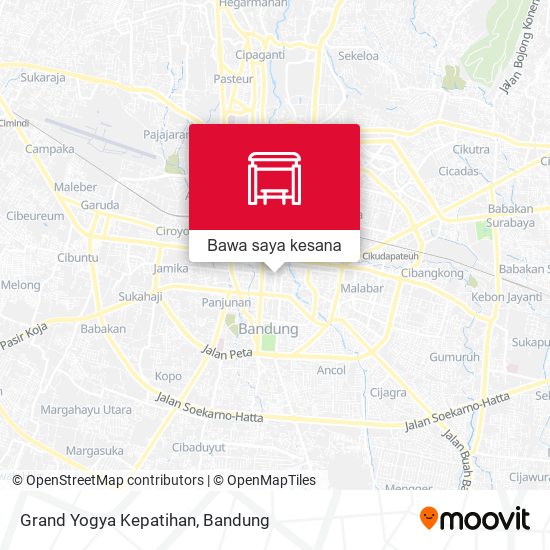 Peta Grand Yogya Kepatihan