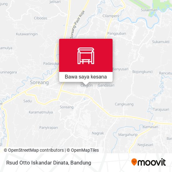 Peta Rsud Otto Iskandar Dinata