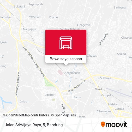 Peta Jalan Sriwijaya Raya, 5