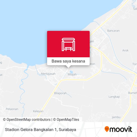 Peta Stadion Gelora Bangkalan 1