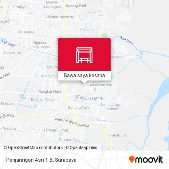 Peta Penjaringan Asri 1 B