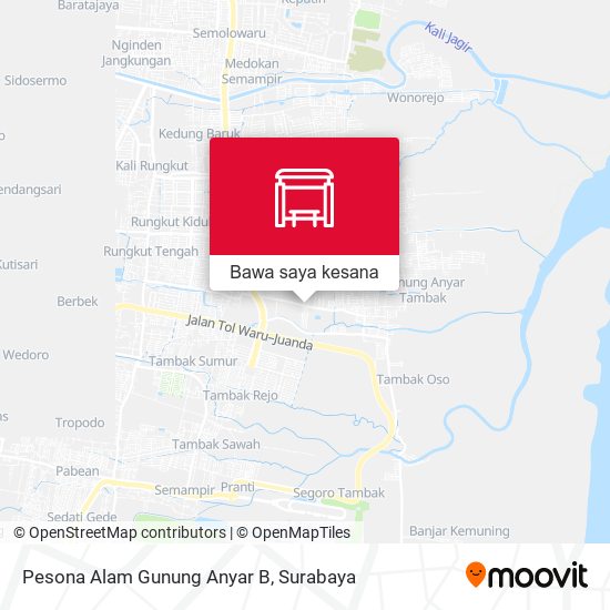 Peta Pesona Alam Gunung Anyar B