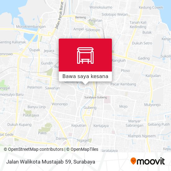 Peta Jalan Walikota Mustajab 59