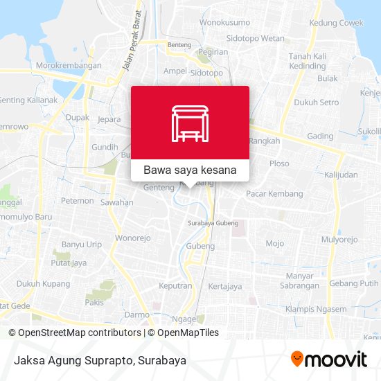 Peta Jaksa Agung Suprapto