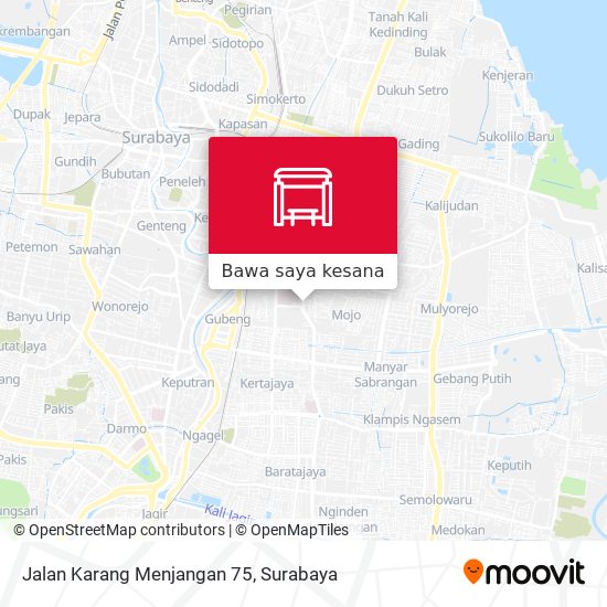 Peta Jalan Karang Menjangan 75