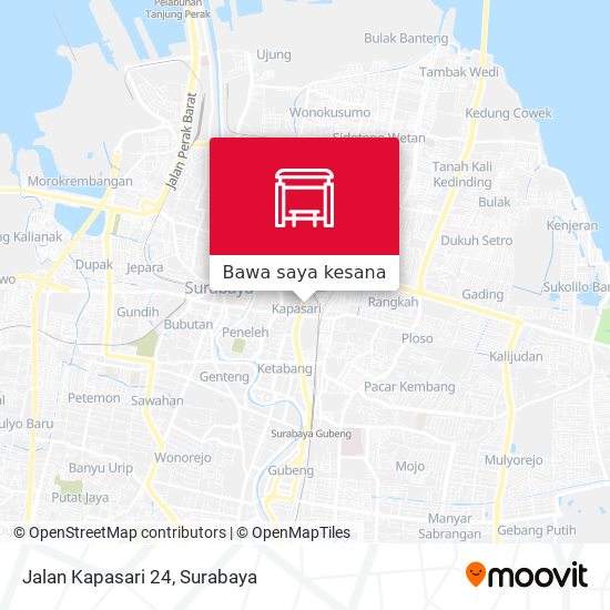 Peta Jalan Kapasari 24