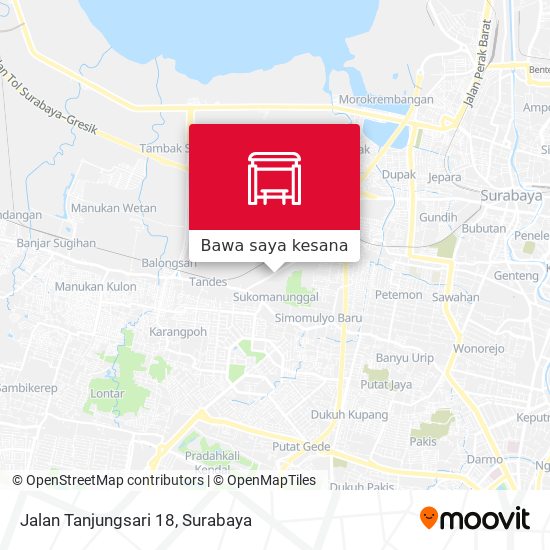 Peta Jalan Tanjungsari 18