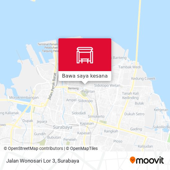 Peta Jalan Wonosari Lor 3
