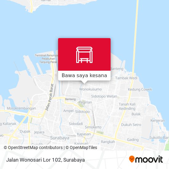 Peta Jalan Wonosari Lor 102