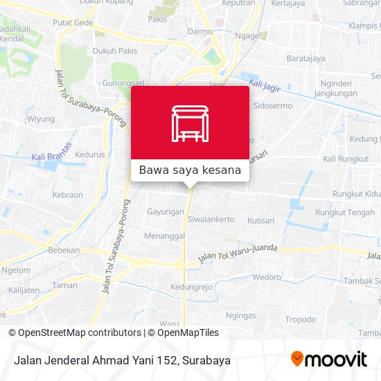 Peta Jalan Jenderal Ahmad Yani 152