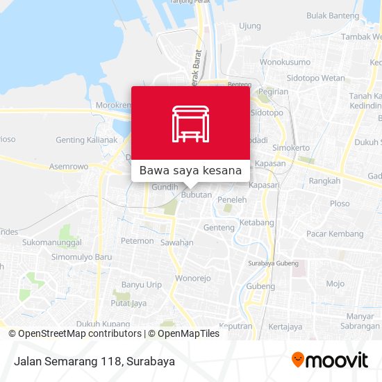 Peta Jalan Semarang 118