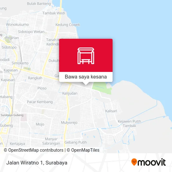Peta Jalan Wiratno 1