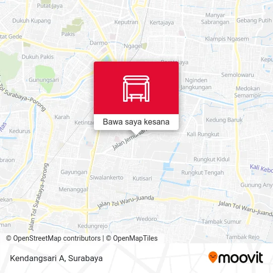 Peta Kendangsari A