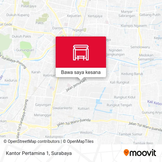 Peta Kantor Pertamina 1