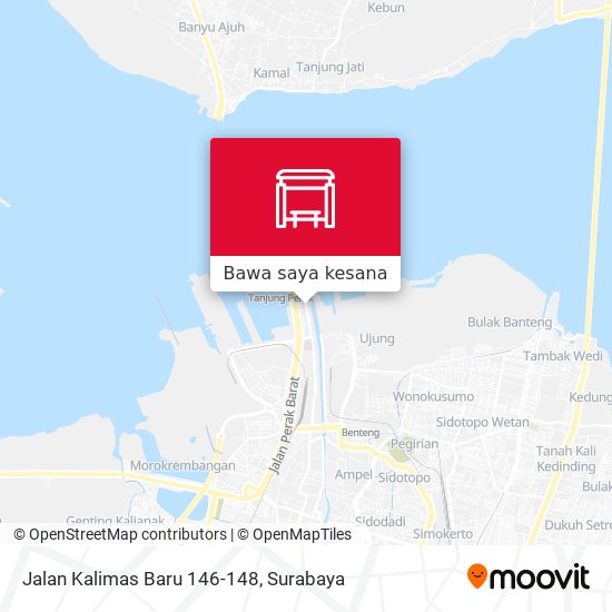 Peta Jalan Kalimas Baru 146-148