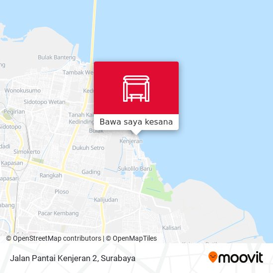 Peta Jalan Pantai Kenjeran 2