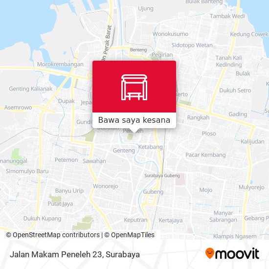 Peta Jalan Makam Peneleh 23