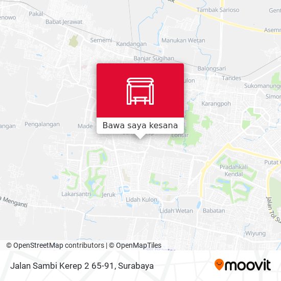 Peta Jalan Sambi Kerep 2 65-91