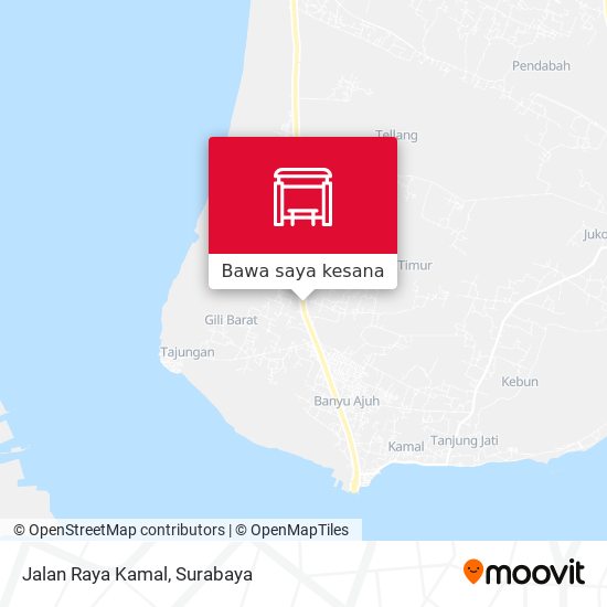 Peta Jalan Raya Kamal