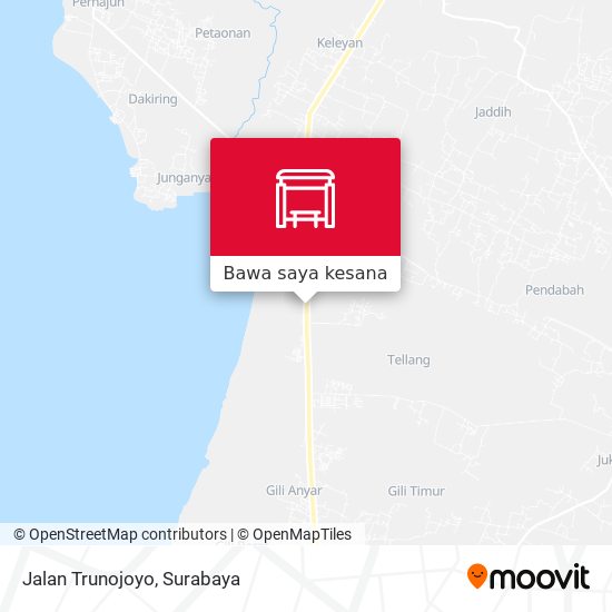 Peta Jalan Trunojoyo