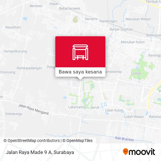 Peta Jalan Raya Made 9 A