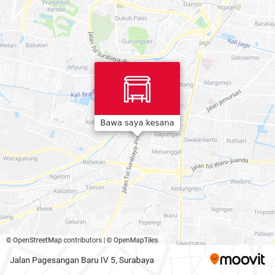 Peta Jalan Pagesangan Baru IV 5