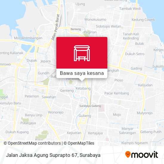 Peta Jalan Jaksa Agung Suprapto 67