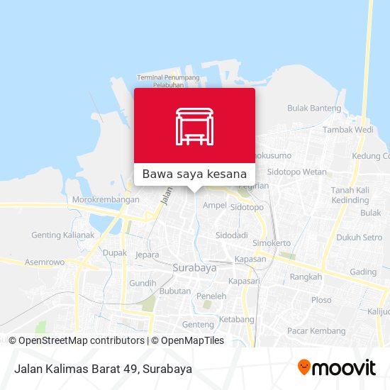 Peta Jalan Kalimas Barat 49