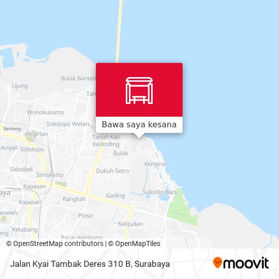 Peta Jalan Kyai Tambak Deres 310 B