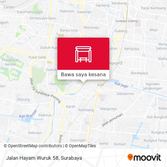 Peta Jalan Hayam Wuruk 58