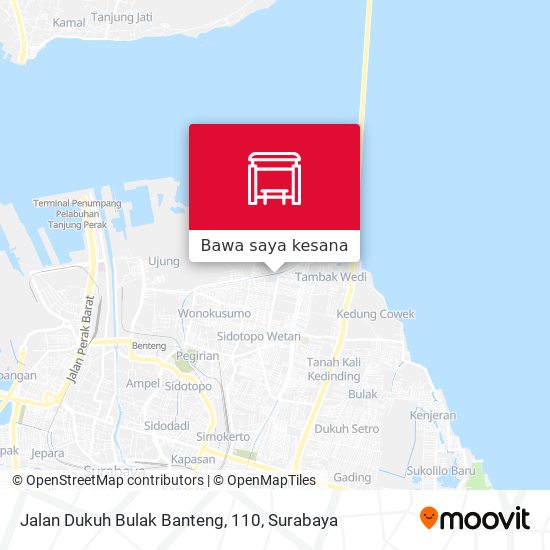 Peta Jalan Dukuh Bulak Banteng, 110