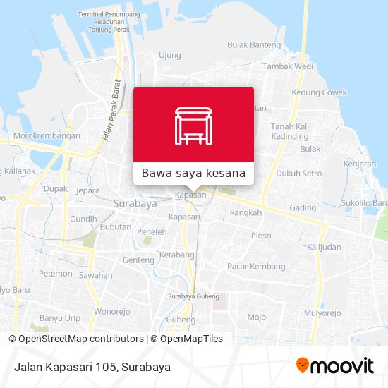 Peta Jalan Kapasari 105