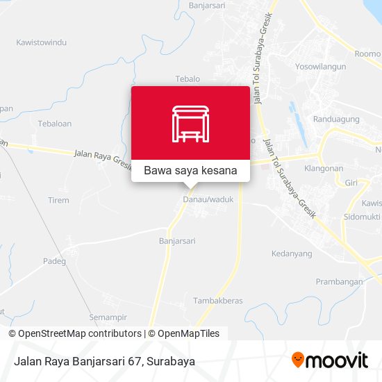 Peta Jalan Raya Banjarsari 67