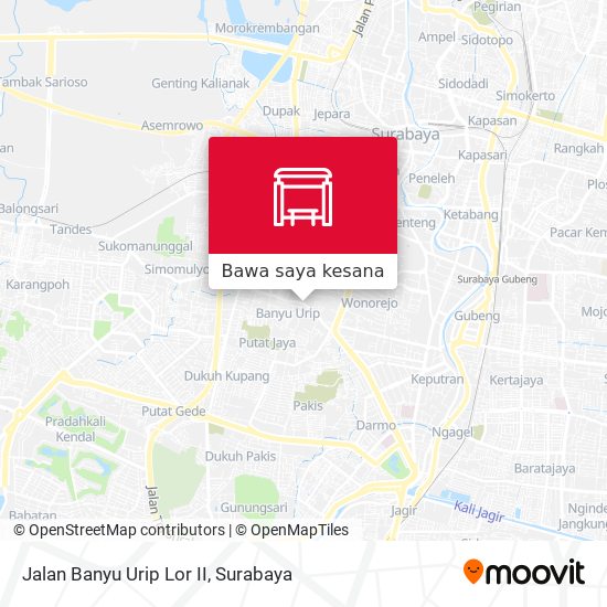 Peta Jalan Banyu Urip Lor II