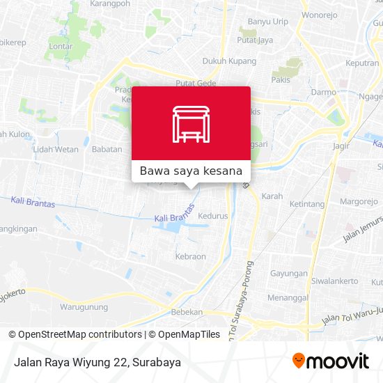 Peta Jalan Raya Wiyung 22
