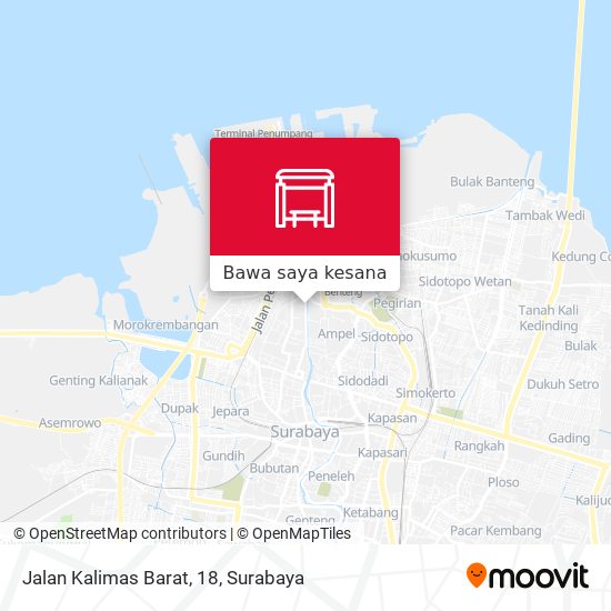 Peta Jalan Kalimas Barat, 18