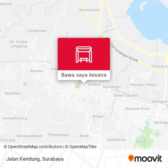 Peta Jalan Kendung