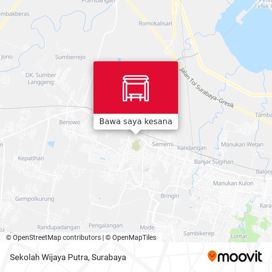 Peta Sekolah Wijaya Putra